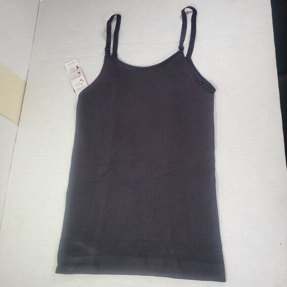Shapermint Black Scoop Neck Shaping Cami # 62001 Size L - Picture 2 of 2